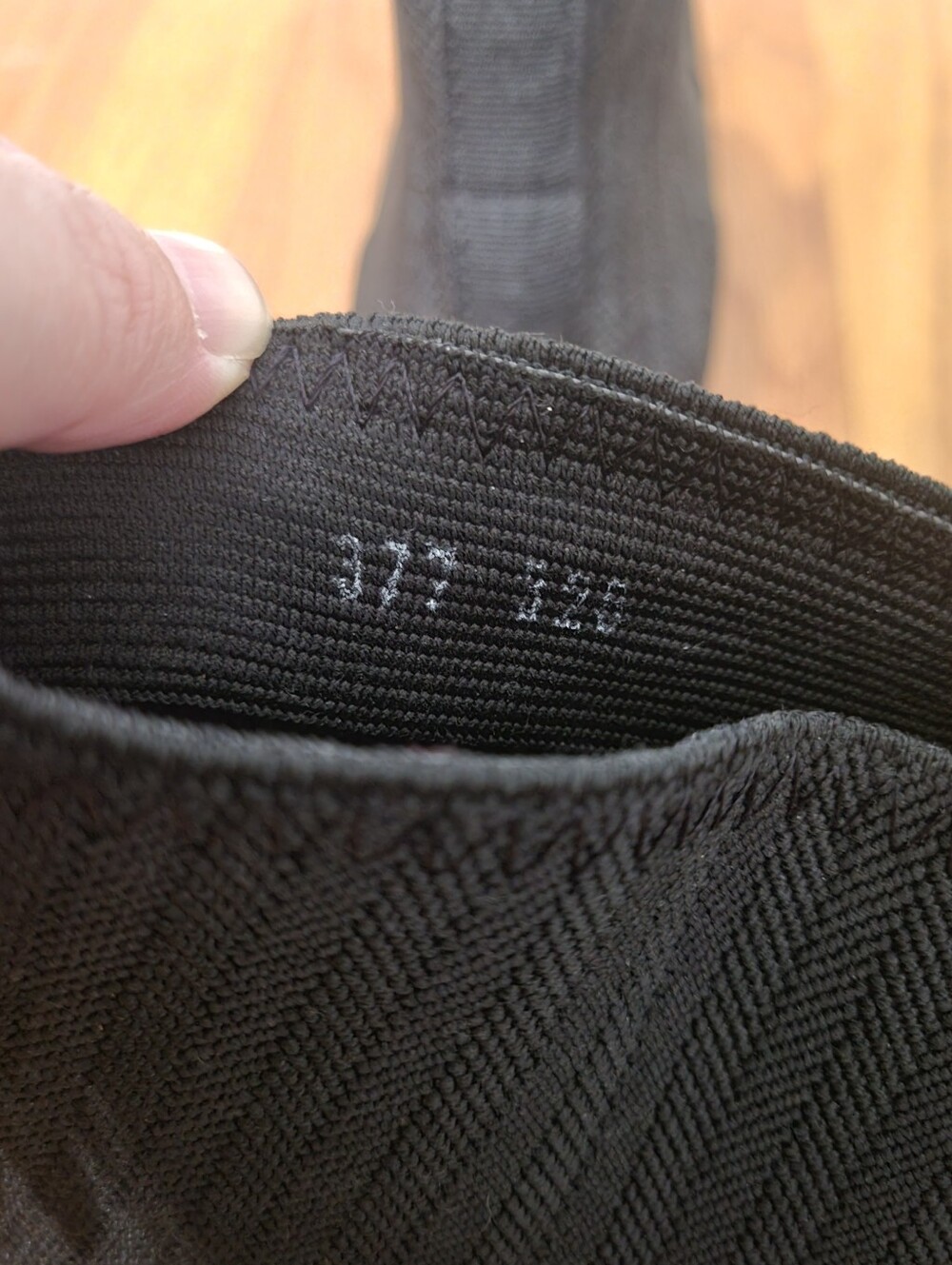 Charleston Shoe Co Lower King Bootie Sock Boot Size 8 Black Woven Slip‎ On - Picture 6 of 10